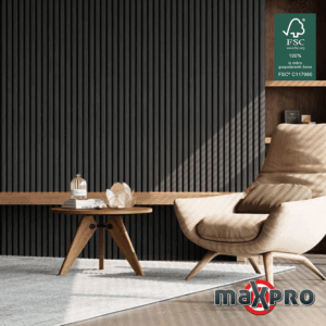 Akustični panel Crni hrast FURNIR 270×60 cm