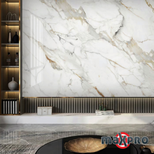 PVC dekorativna obloga – Bianco Carrara Gold