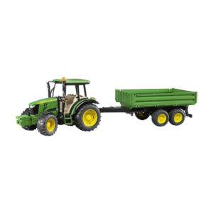 Bruder traktor John Deere s prikolicom 02108