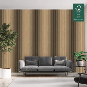 Akustični panel Hrast Pattern FURNIR 27-13/25-15 2700x600x9 mm