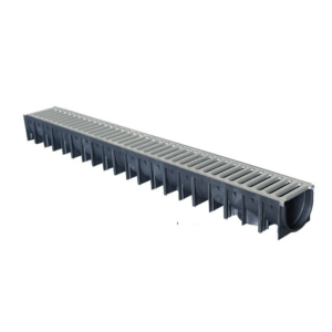 PVC kanalica s pocinčanom rešetkom 100×12